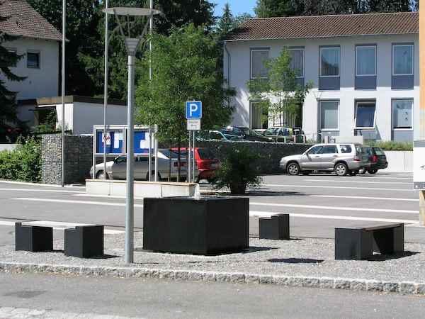 Brunnenanlage Basalt