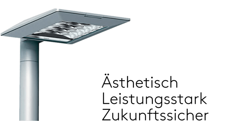 Ästhetische LED-Straßenleuchte