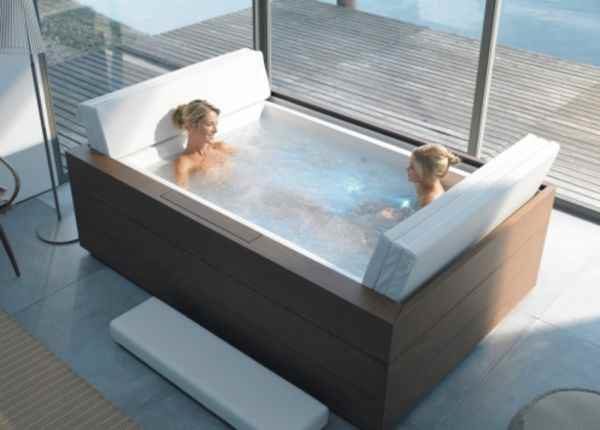 Duravit Sundeck Pool draußen baden