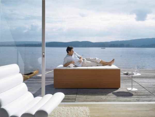 Duravit Sundeck Whirlpool Badewanne Terrasse