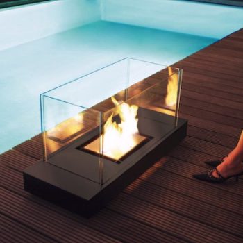 Propangas Feuertisch für außen eine Gas Feuerstelle für Ihre Terrasse