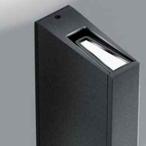 moderne Antrazit Außenwandleuchte gap Y