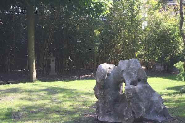 Garten-Gestaltung Feng-Shui Felsen