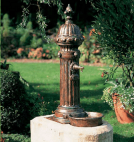 Gartenbrunnen inklusive Stein