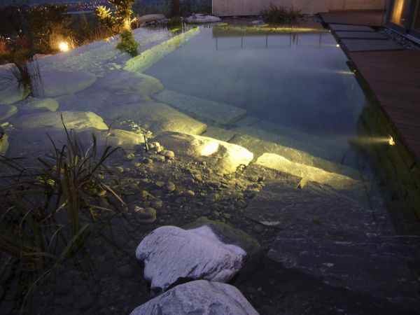 Gartenteich Unterwasser beleuchten