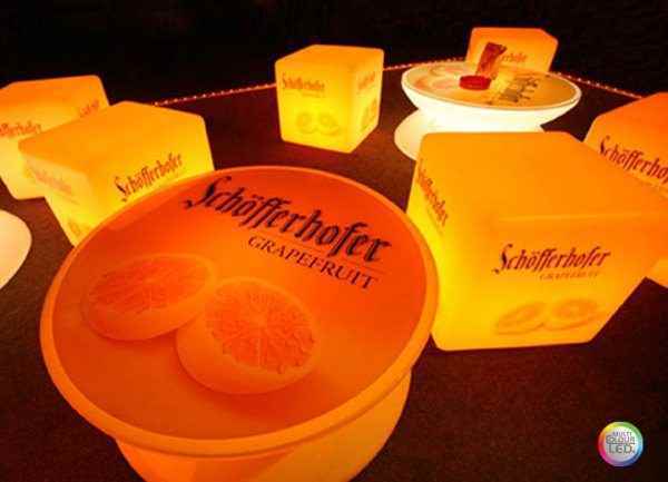 Led Leuchttische Werbeträger