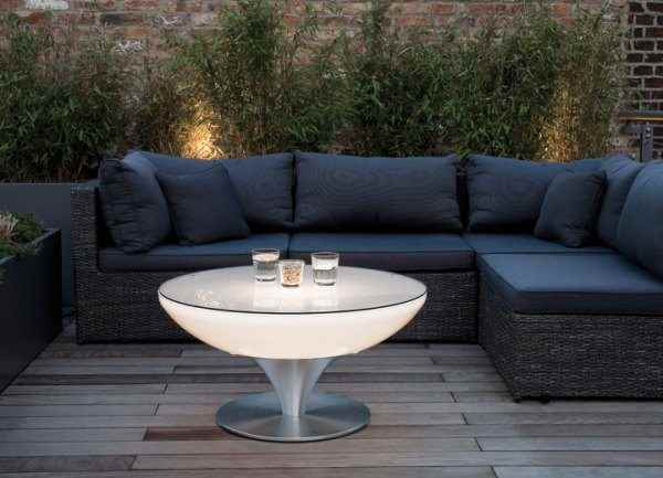 moderner Lounge-Tisch Terrasse