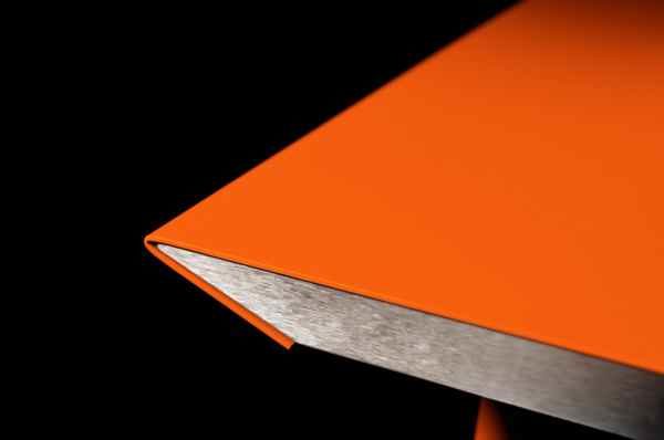 orange Terrassenmöbel