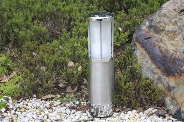 Trendlight Gartenleuchte modern Edelstahl