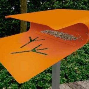 Vogelhaus Piepshow2 Radius Orange