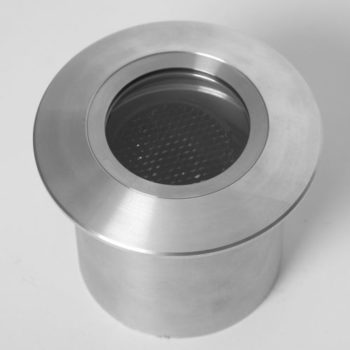 Kleine Außen Einbauleuchte rund oder quadratisch Edelstahl