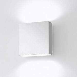 Wandlampe außen weiß rechteckig