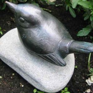 Zaunkönig Gartenfigur