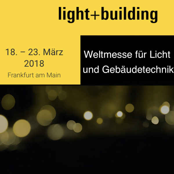 Light +Building Messe 2018