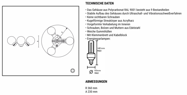 Abmessungen