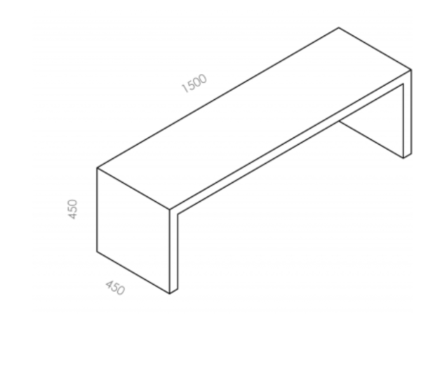 Beton Sitzbank Abmessungen