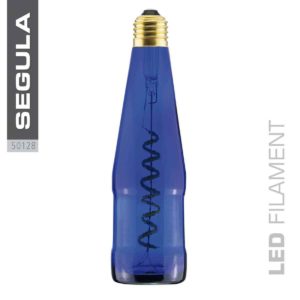 Bierflaschen Leuchtmittel blau