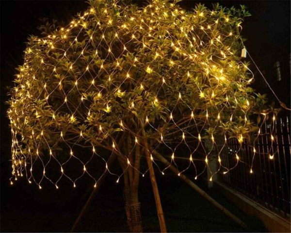 Weihnachts Lichtnetz außen