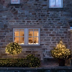 koppelbare Weihnachts Lichterketten außen