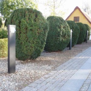 Moderne verzinkte Led Außen Wegbeleuchtung