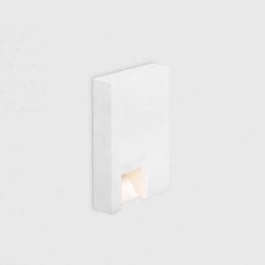 Kleine Design Wandeinbau Orientierungslicht außen weiß