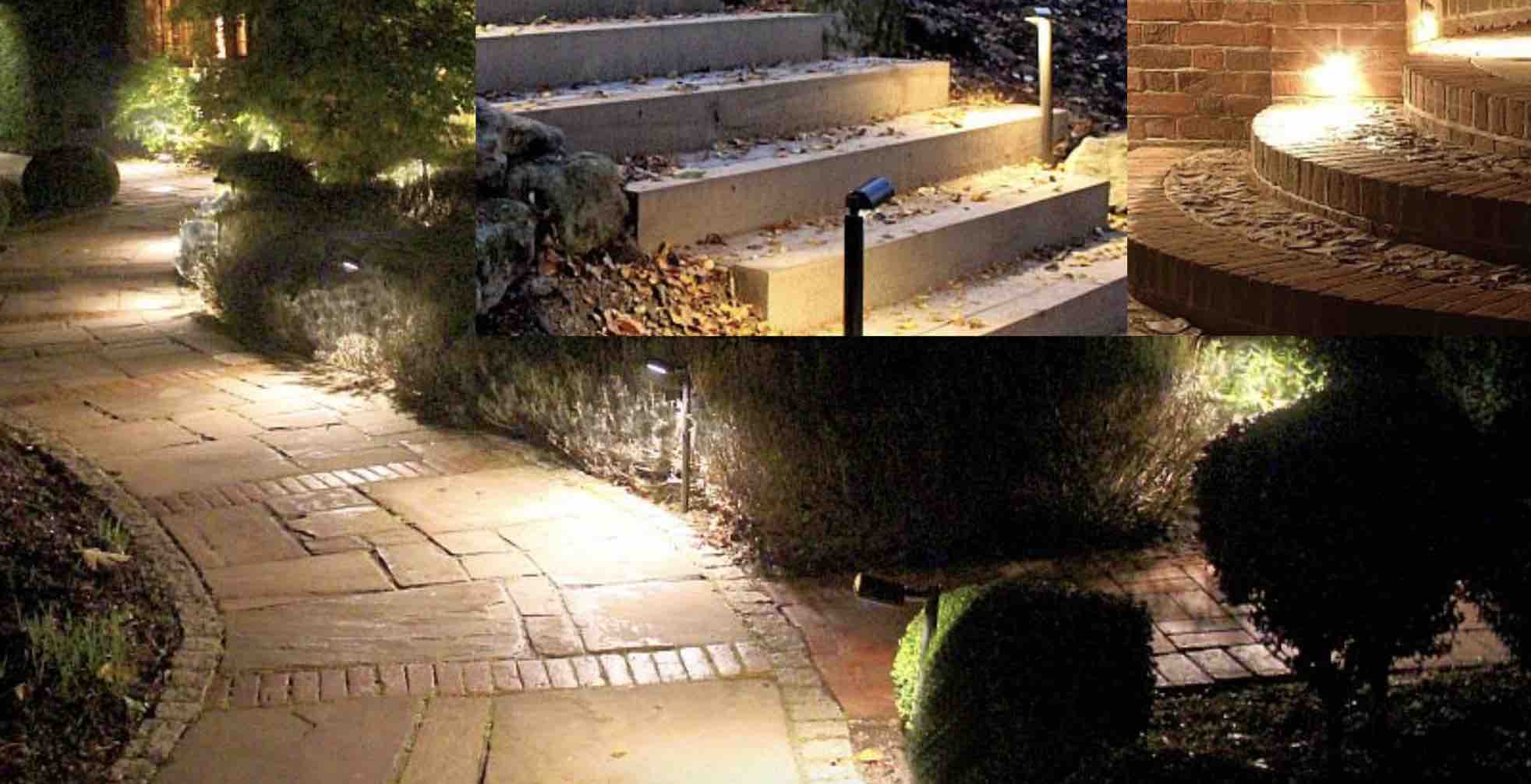 Stolperfallen außen beleuchten