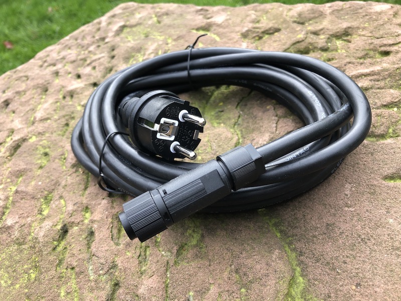 5 Meter Anschlusskabel IP44 Garten Beleuchtungssystem