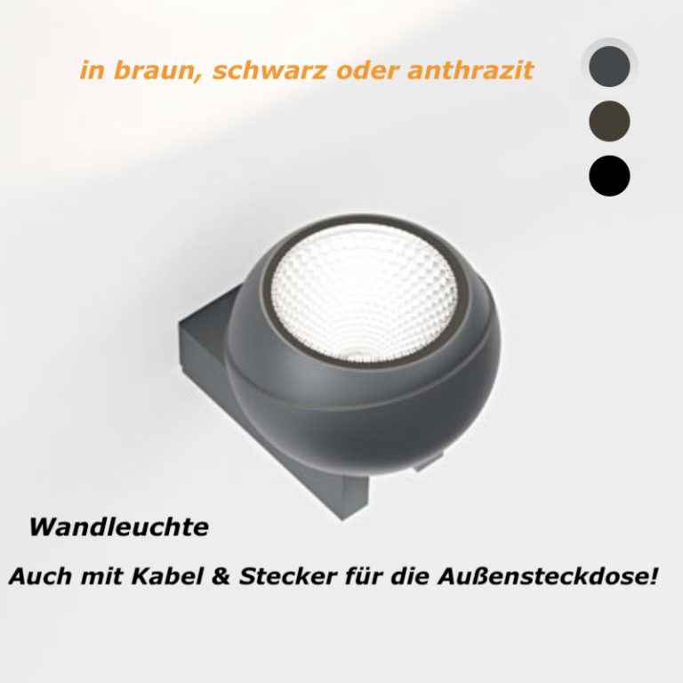 Wand Aufbauleuchten außen, Große Auswahl an Wandleuchten für außen