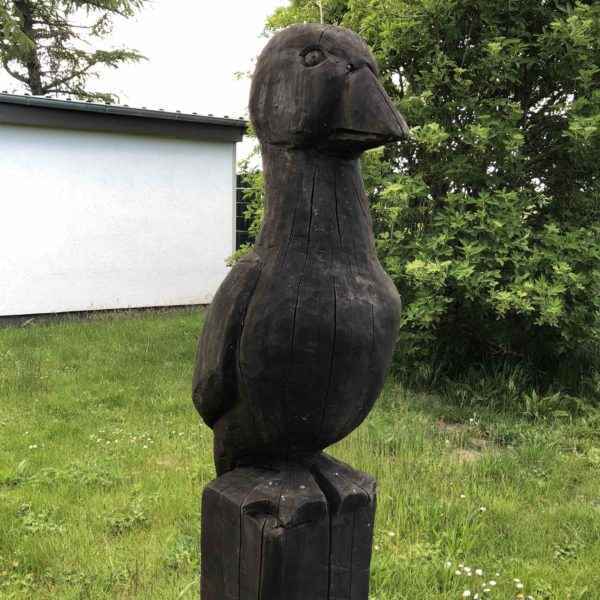 Gans Skulptur aus Holz