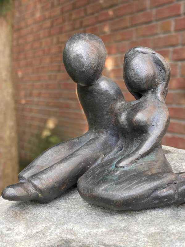 Garten Figur :Skulptur Liebespaar