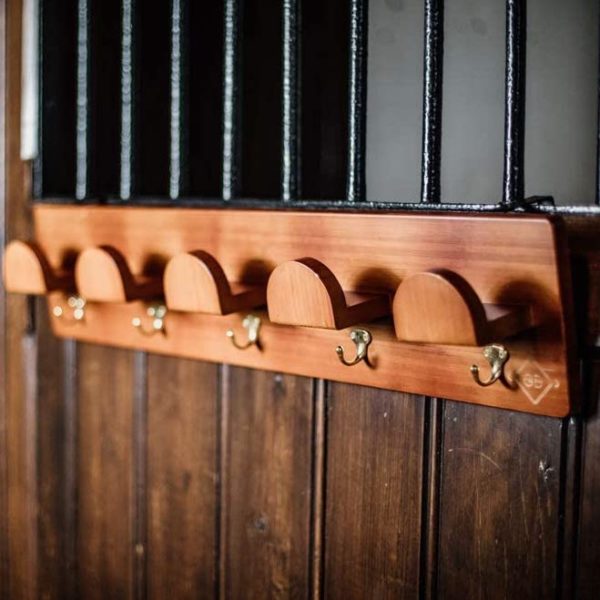 5 fach Trensenhalter aus Holz