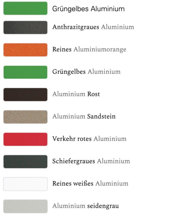 Kleine originelle Wegleuchten mit verstellbarem Lichtkegel ist in vielen Farben erhältlich