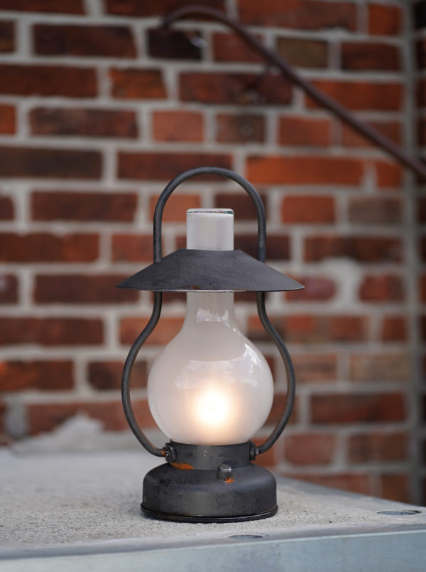 230Volt Außenlampe optisch wie Petroleumleuchte