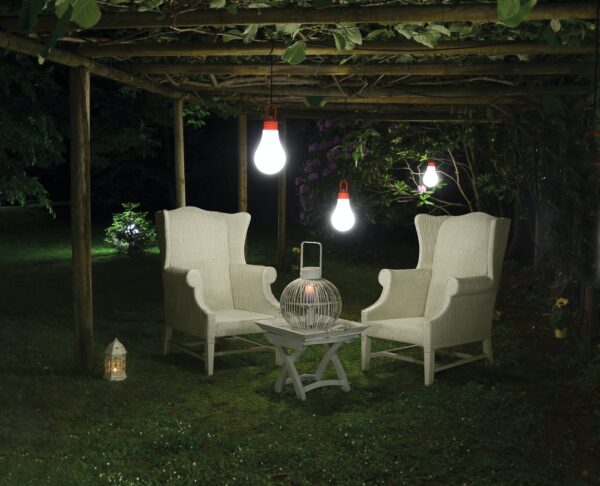 Außen Hängeleuchten in Form einer Glühlampe