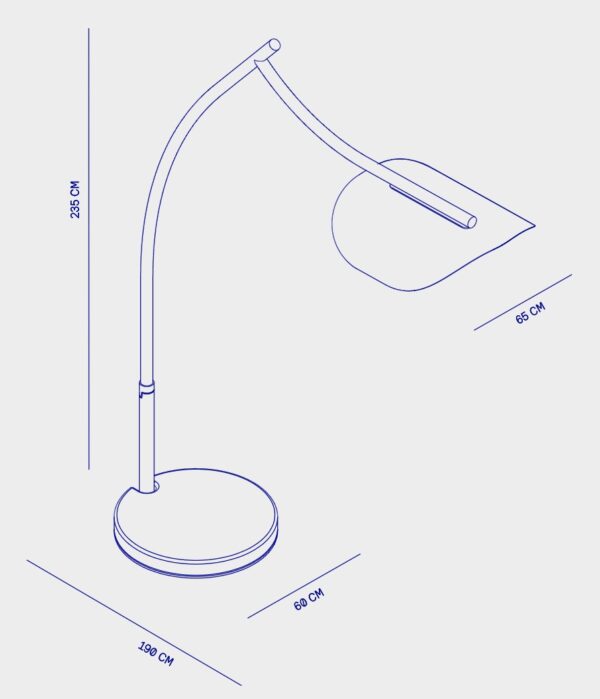 Outdoor Design Tisch Stehlampe Abmessungen