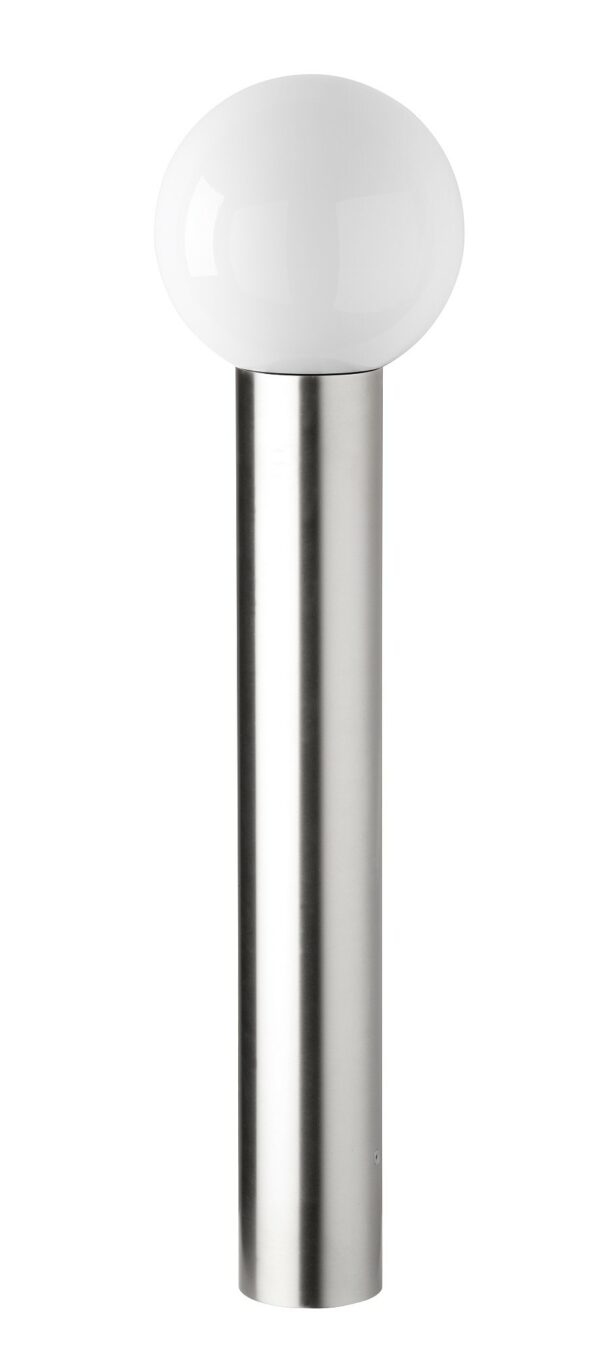 Edelstahl Kugel Pollerleuchte Höhe 90cm