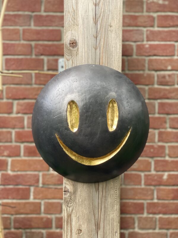 Garten Smiley Skulptur Figur zum anhängen
