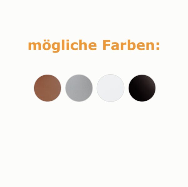 Außen Wandstrahler in 4 Farben