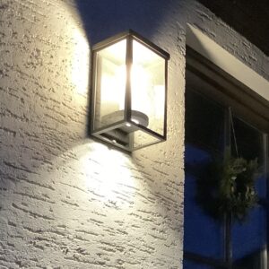 Repräsentative Leuchten für den Hauseingang