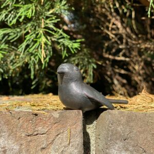 Kleine Vogel Figur für draußen und drinnen