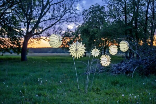 Dekorative Solarleuchten für den Außenbereich