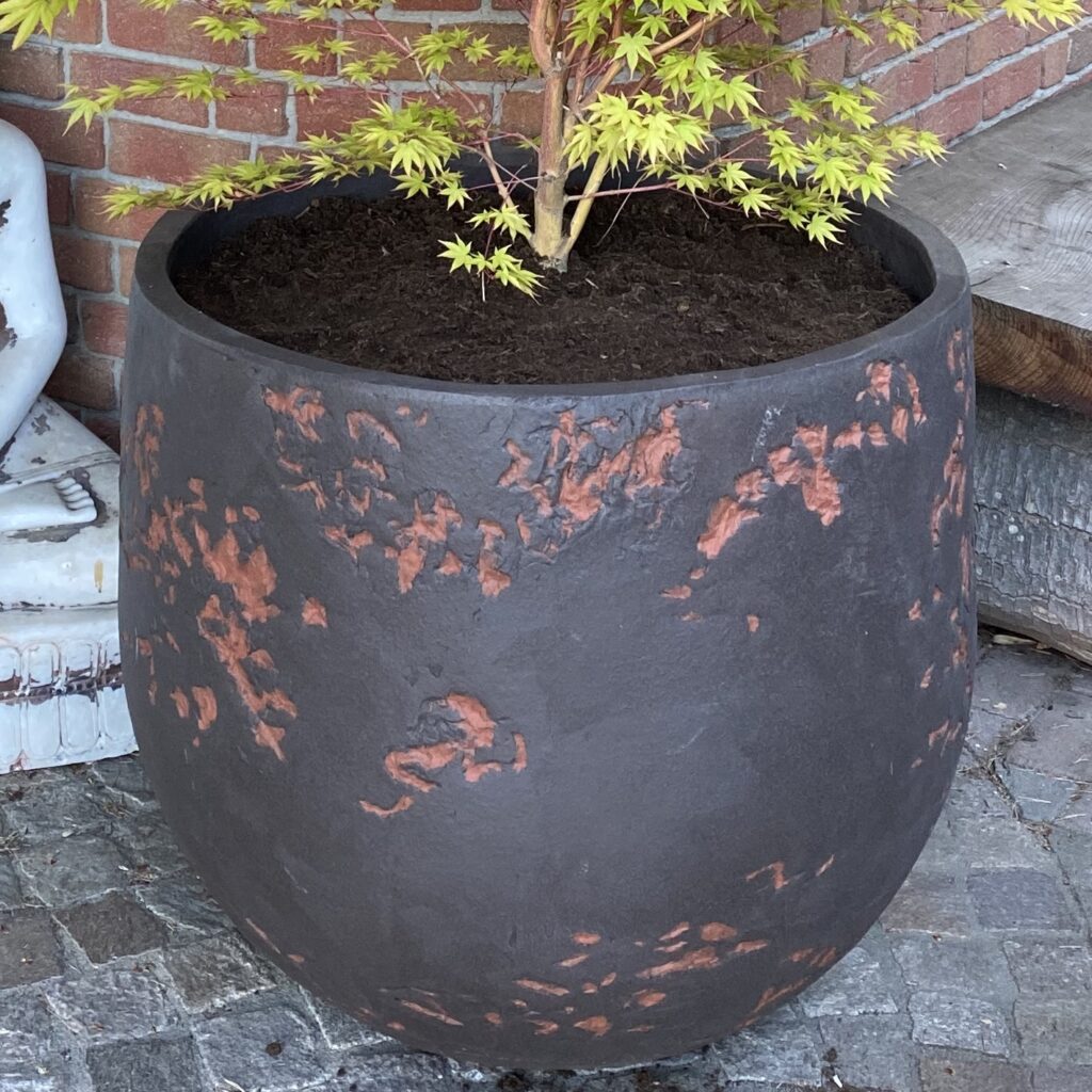 Großes schönes Pflanzgefäß für außen Gartenleuchten.de