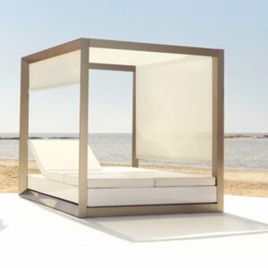 Luxus Sonnenbett mit Vordach