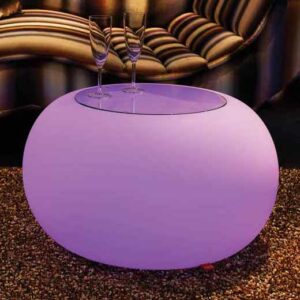 Outdoor Loungetisch mit LED