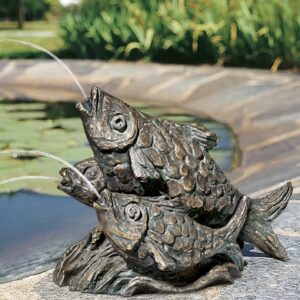 Bronze Fische Brunnen Skulptur