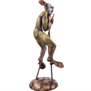 Exklusive Clown Skulptur aus Bronze