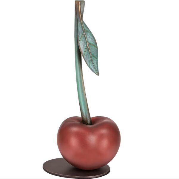 Kirsche Bronze Gartenskulptur