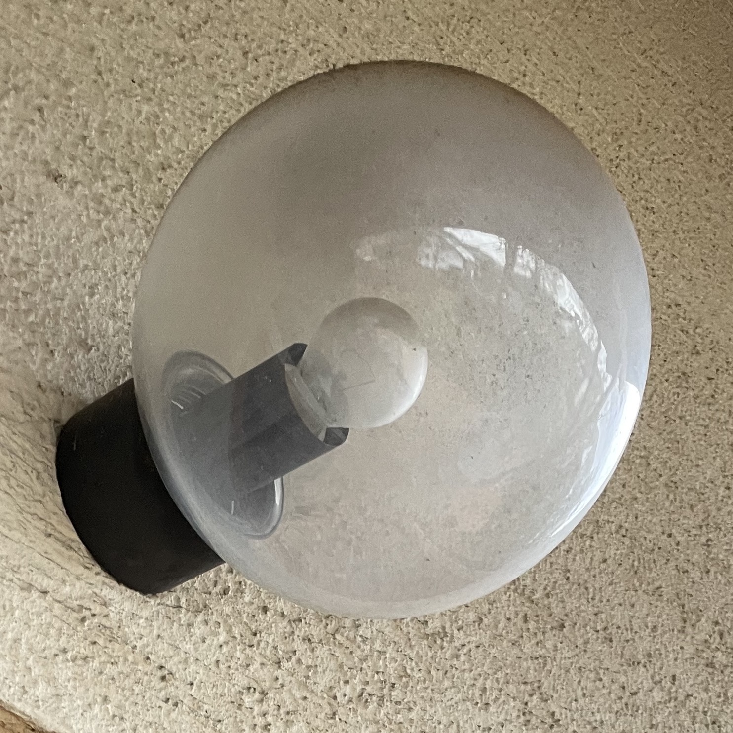 Wandleuchte Mit Echtglaskugel Made In Germany 