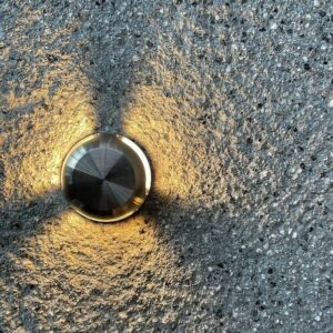 Mini Bodeneinbau Lichtpunkt Edelstahl