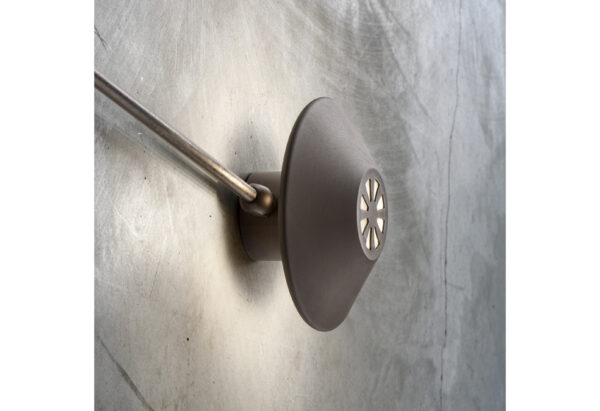 Schöne Licht Wandgestaltung im Außenbereich Aufbaulösung Detail